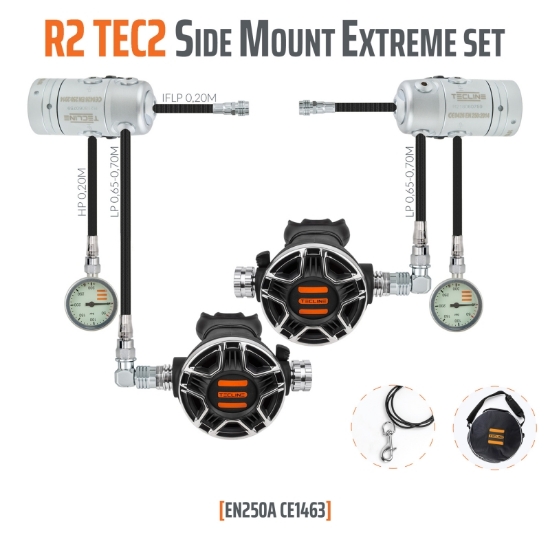 Afbeeldingen van Tecline R2 TEC2 Side Mount Extreme Set 