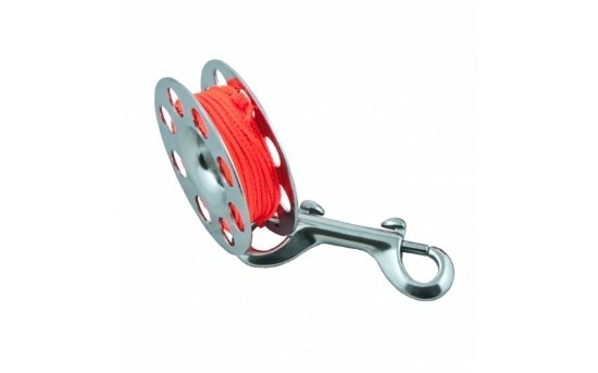 Afbeeldingen van Tecline SS spool 10m + SS double ender