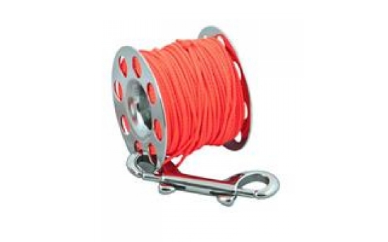 Afbeeldingen van Tecline SS spool 45m + SS double ender