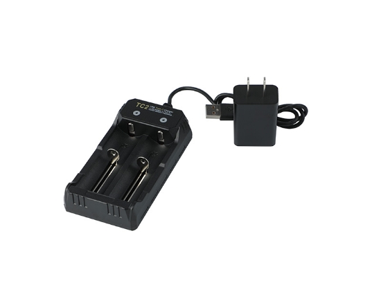 Afbeeldingen van BATCHRUSBDUAL (Dual USB charger for 18650 / 26650)